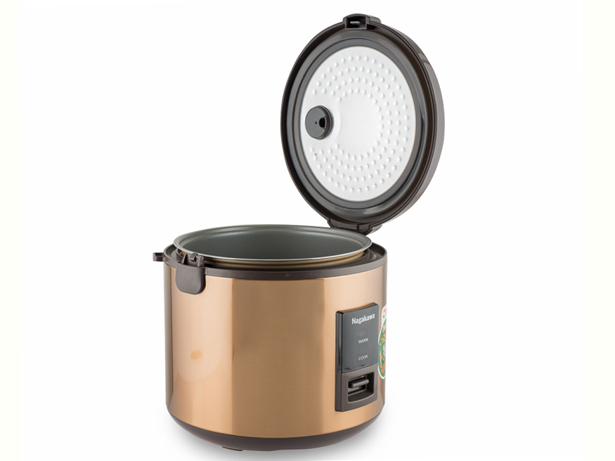 Nồi cơm điện nắp gài chống dính kép Nagakawa NAG0121 (2.8 lít)
