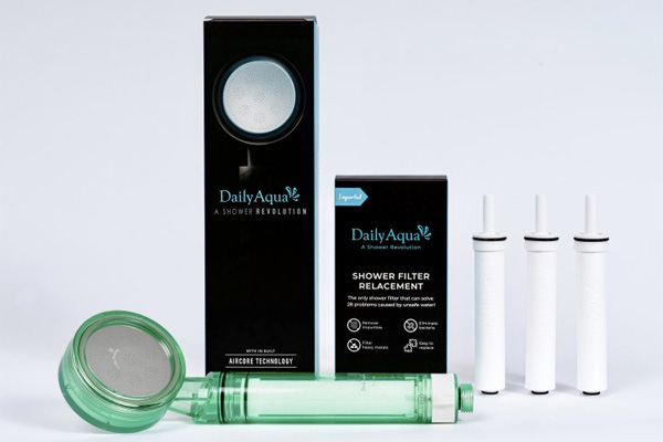 Bộ vòi sen lọc nước Daily Aqua (1 vòi sen 4 lõi lọc)