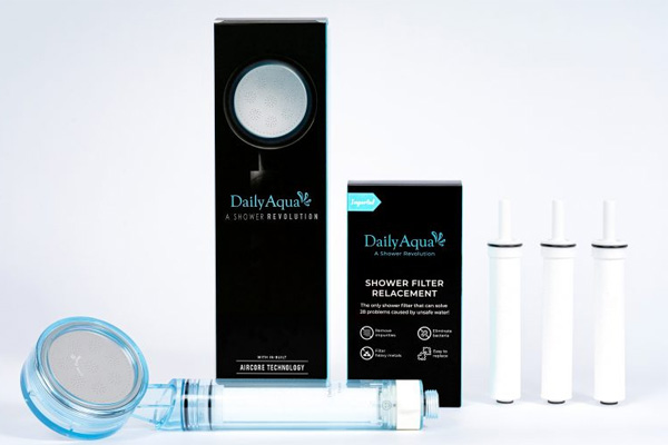 Bộ vòi sen lọc nước Daily Aqua (1 vòi sen 4 lõi lọc)