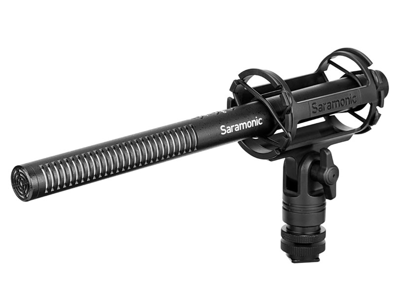 Mic thu âm định hướng không dây dùng cho máy ảnh, máy quay Saramonic Soundbird V1