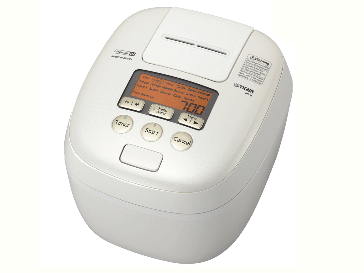 Nồi cơm điện tử cao tần áp suất kép Tiger 3 trong 1 JPT-H10S (1 lít)