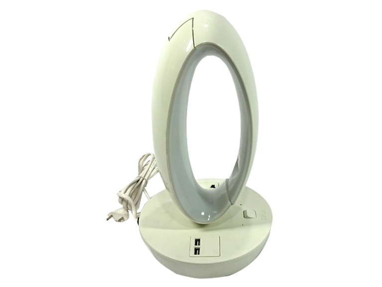 Đèn bàn Led 7W Ovan Lioa SQ-Li530USB (2 cổng USB, 1 ổ cắm đa năng)