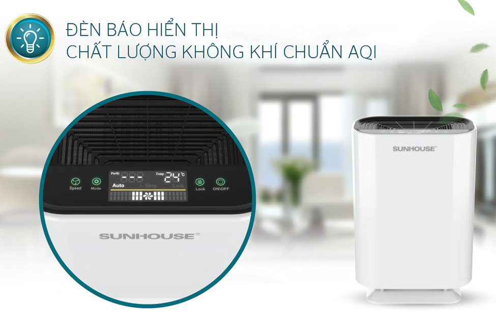 Máy lọc không khí Sunhouse SHD-20AP9718