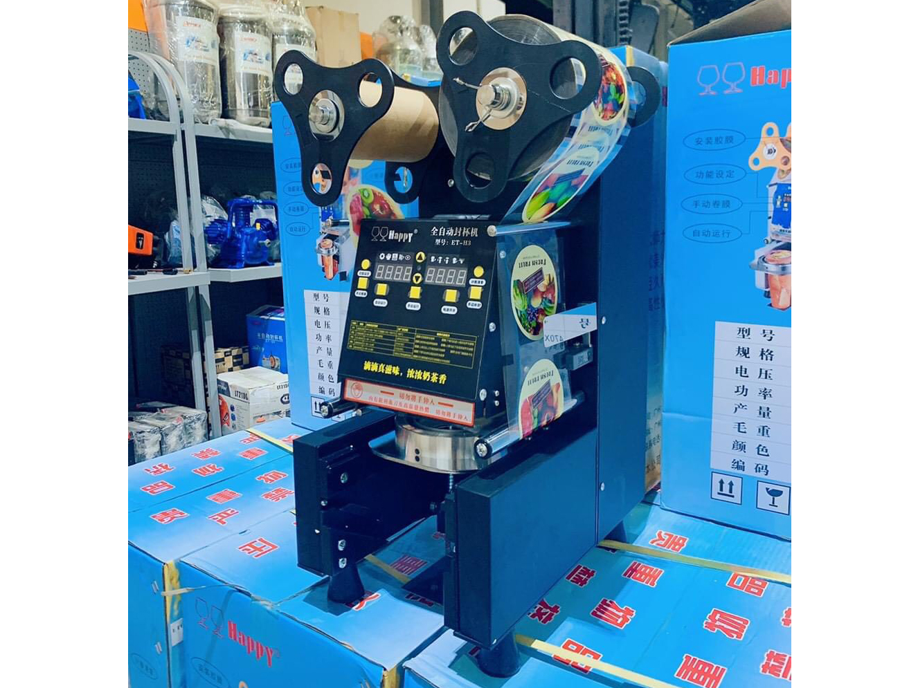 Máy dán miệng cốc Eton H3