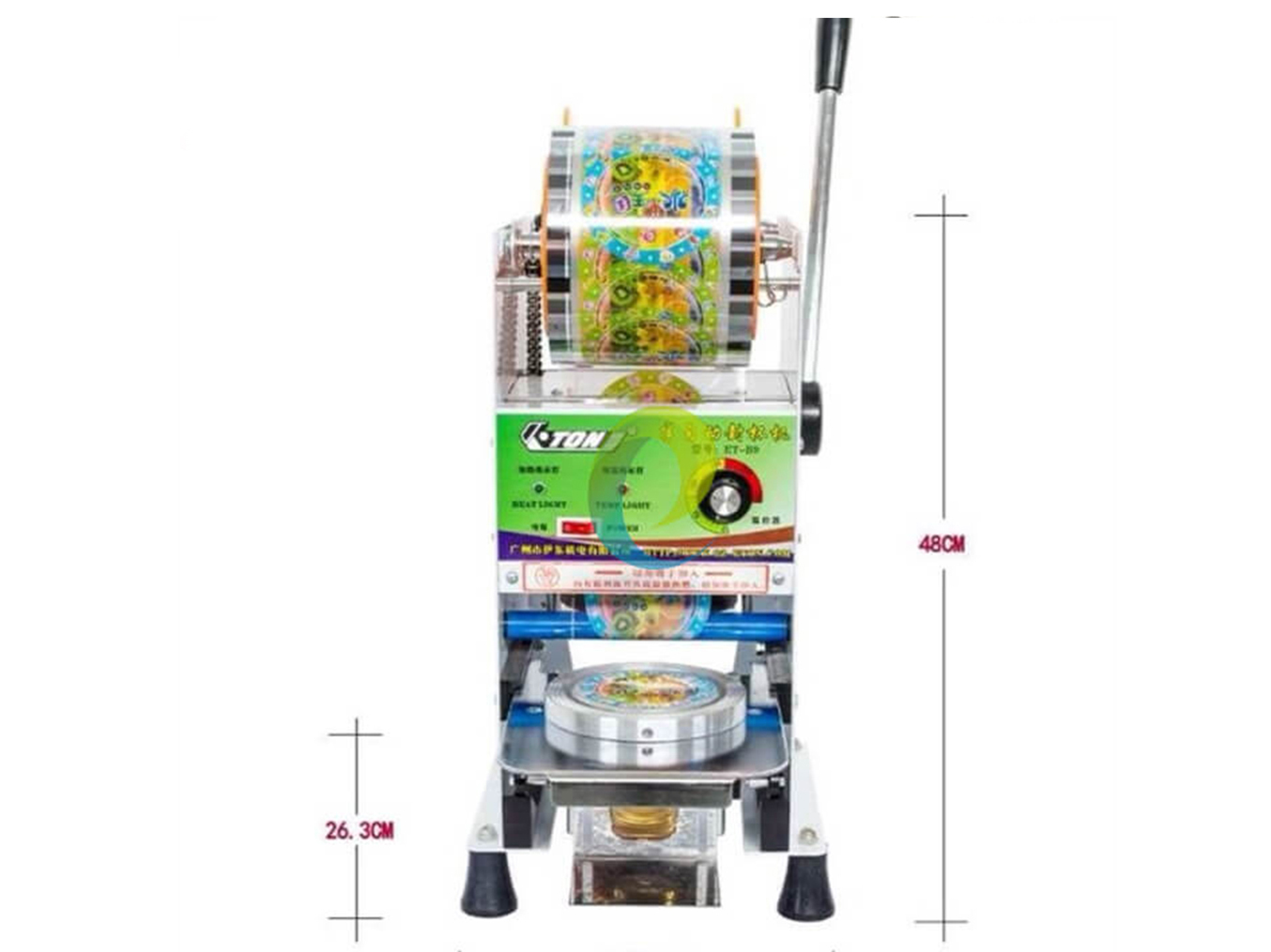 Máy dán miệng cốc Eton B9