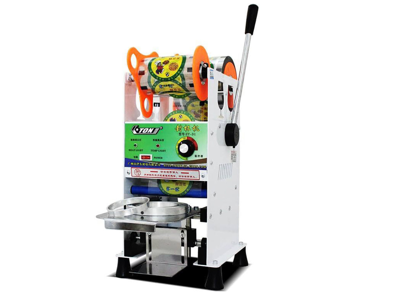 Máy dán miệng cốc ETON D1