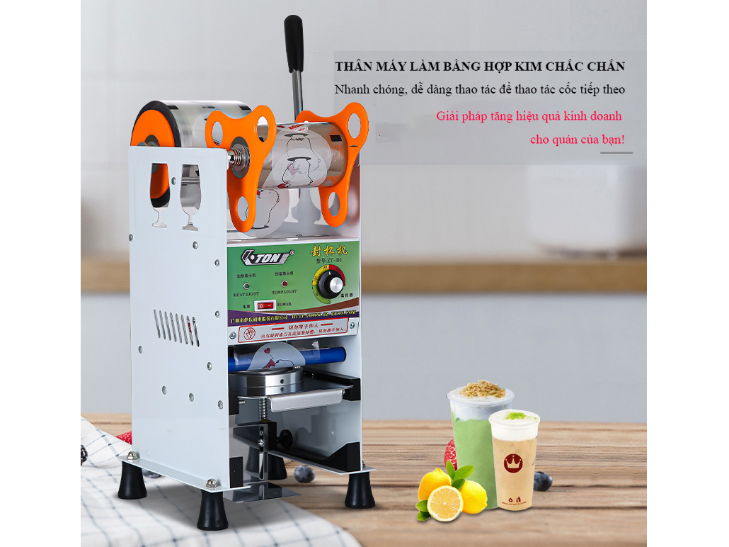 Máy dán miệng cốc ETON D1