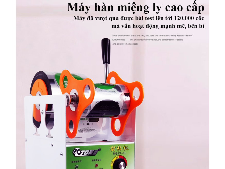 Máy dán miệng cốc ETON D1