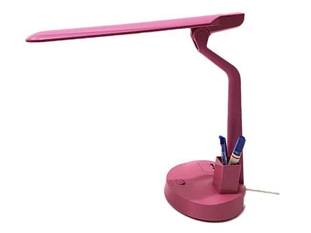 Đèn bàn học bóng Led 7W Lioa 02DD (có chân sạc USB, hộc bút)