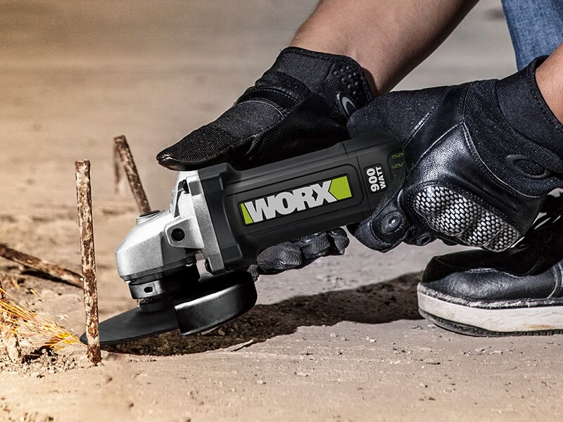 Máy mài góc 900W 100mm Worx Green WU900 (công tắc đuôi)