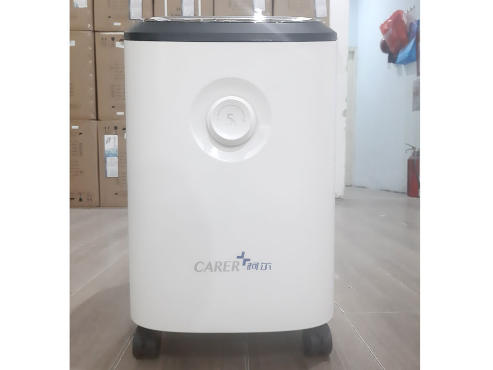 Máy tạo oxy 5 lít Carer Medical Oxygen Concentrator Cr-P5W (có chức năng xông khí dung)