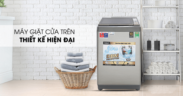 Giá máy giặt Aqua 7kg, 8kg, 9kg, 10kg tốt nhất hiện nay