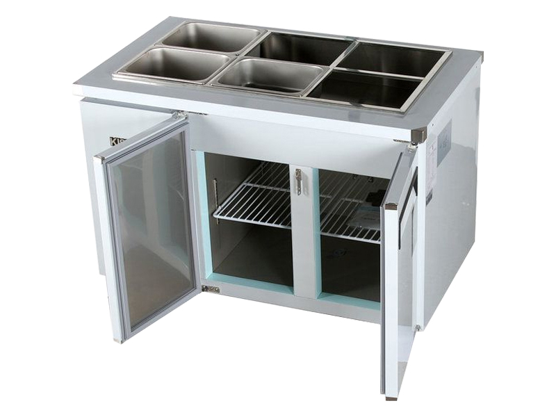 Tủ khay lạnh Salad 1200mm Kistem KIS-XDB12R - 294 lít
