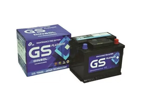 Ắc quy GS Din 60L (12V, 60Ah)