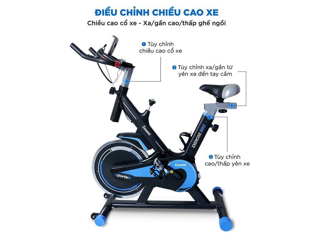 Xe đạp thể dục Zasami KZ-6413