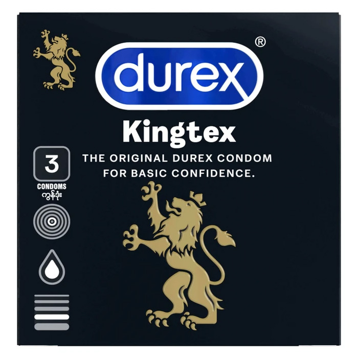 Bao cao su Kingtex Durex hộp 3 cái