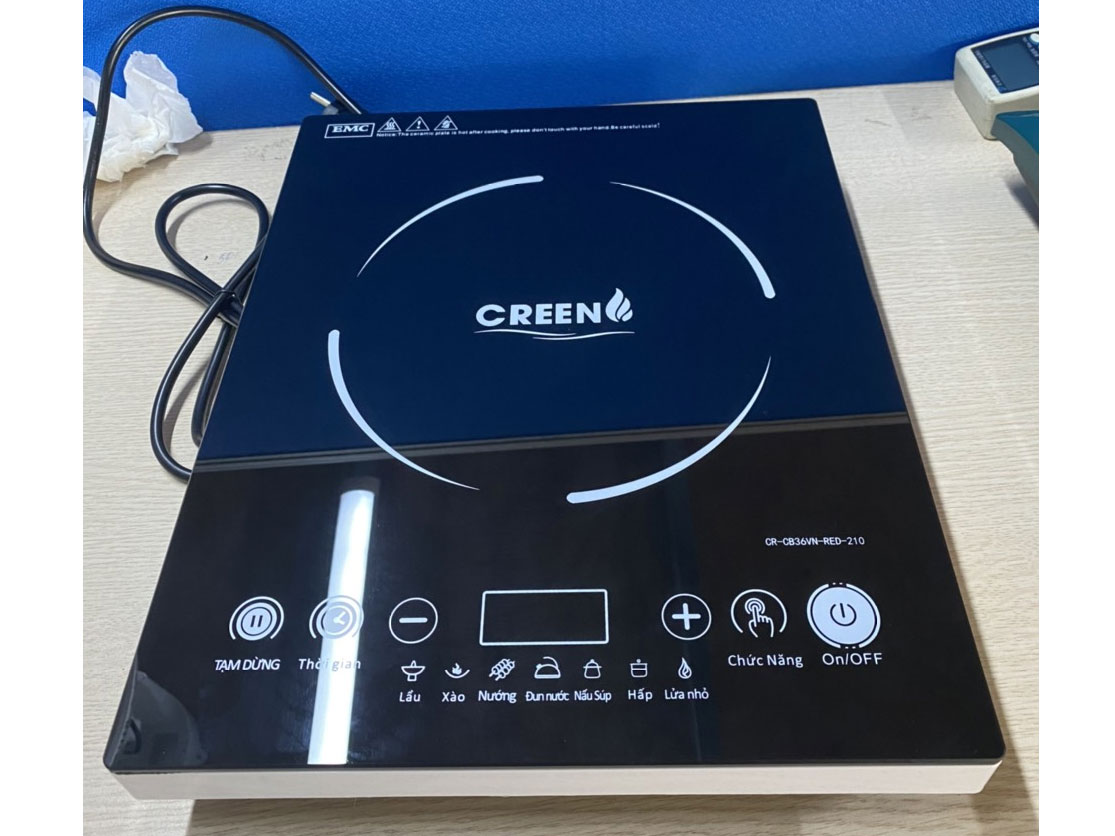 Bếp điện từ đơn Creen CR-CB36VN-RED-210