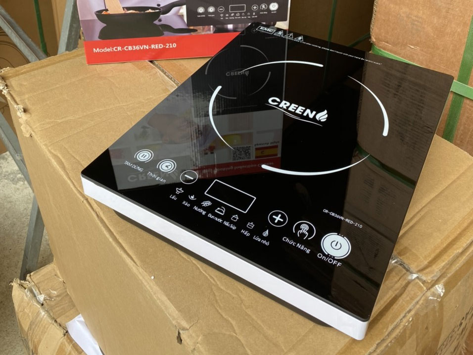 Bếp điện từ đơn Creen CR-CB36VN-RED-210