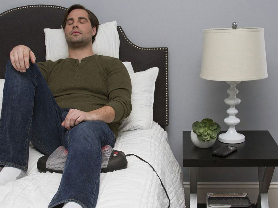 Gối massage Shiatsu 4 bi lăn kèm nhiệt Homedics SP-6H-GB (SP-6H-EU)