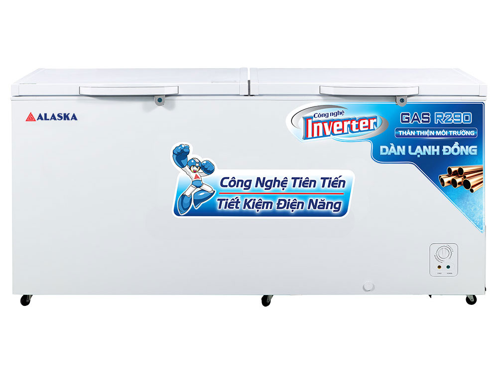 Tủ đông 2 cánh Alaska Inverter HB-890CI 740 lít