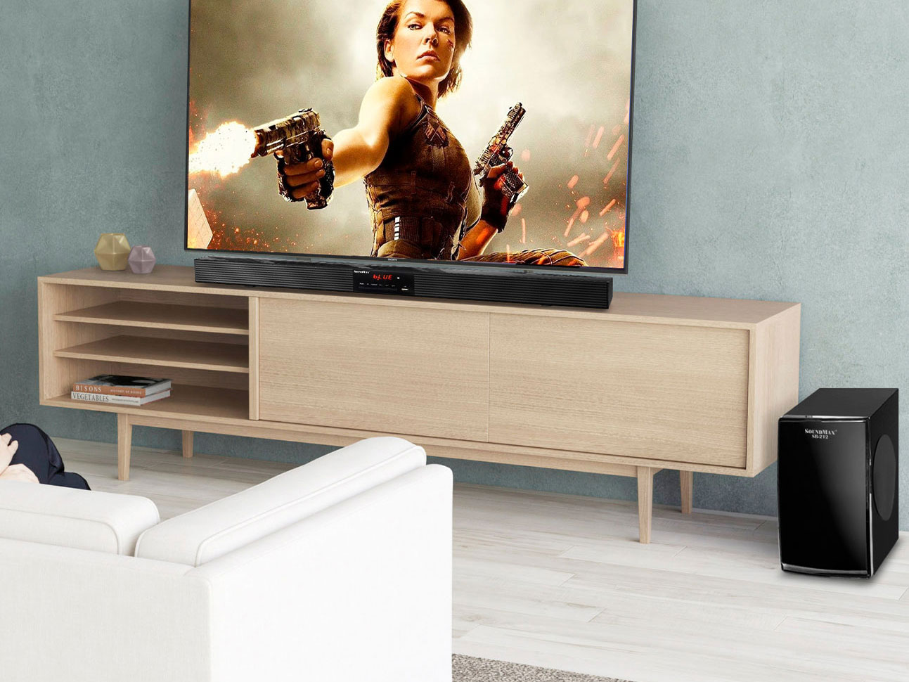 Loa soundbar SoundMax SB-212/2.1