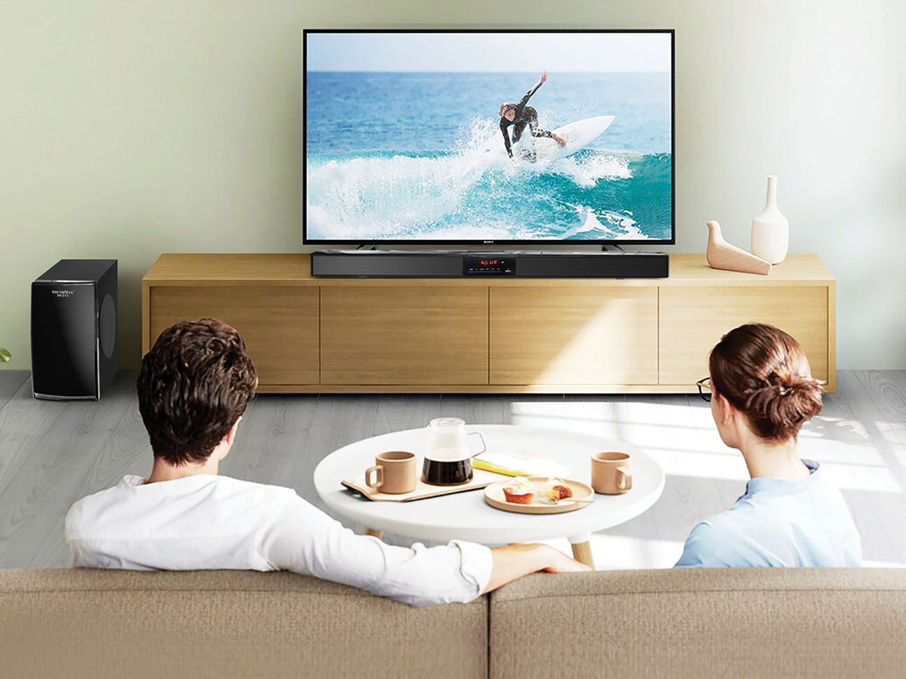 Loa soundbar SoundMax SB-212/2.1