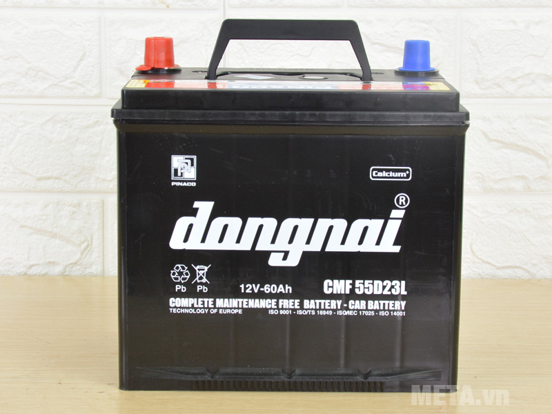 Ắc quy Đồng Nai CMF 55D23LDN (12V - 60Ah)