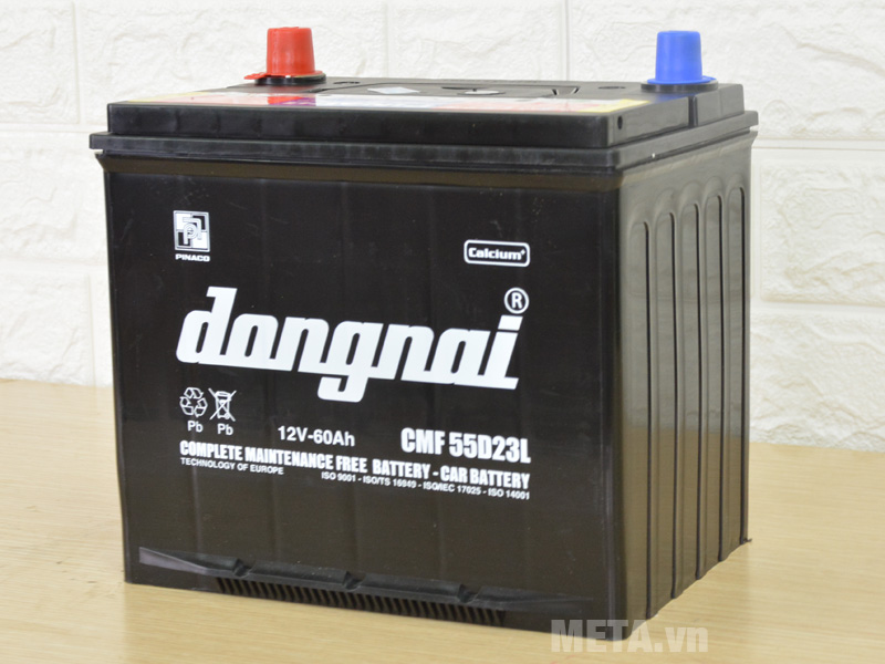 Ắc quy Đồng Nai CMF 55D23LDN (12V - 60Ah)
