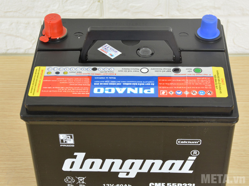 Ắc quy Đồng Nai CMF 55D23LDN (12V - 60Ah)