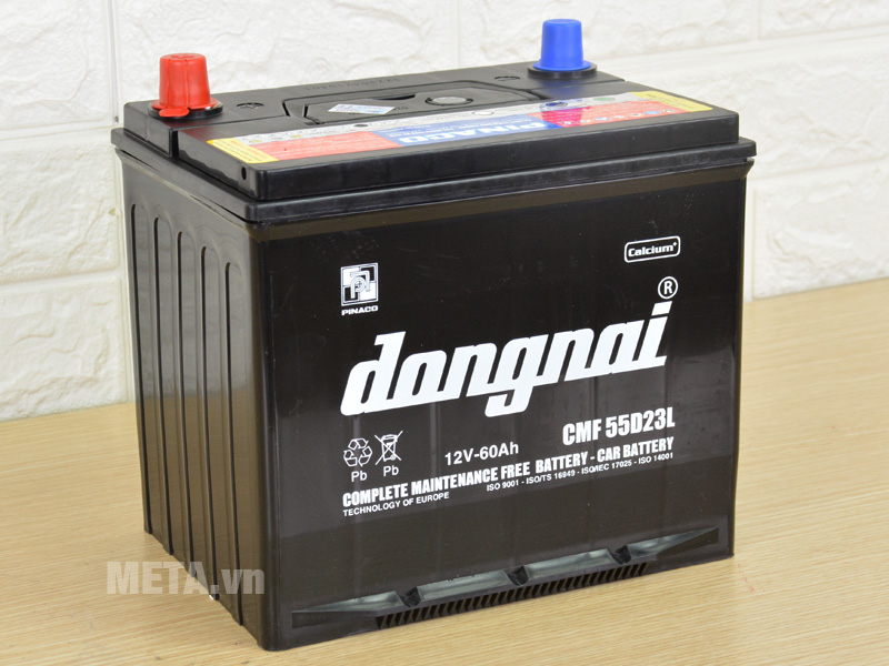 Ắc quy Đồng Nai CMF 55D23LDN (12V - 60Ah)