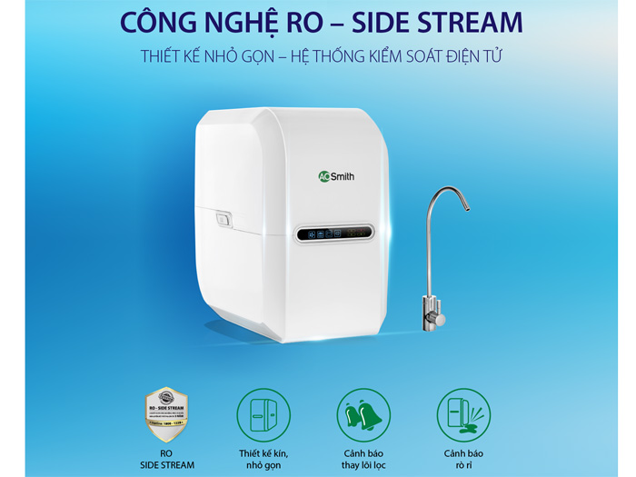 Máy lọc nước RO dưới chậu rửa A.O.Smith AR75-A-S-1E