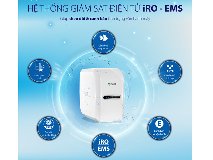 Máy lọc nước RO dưới chậu rửa A.O.Smith AR75-A-S-1E