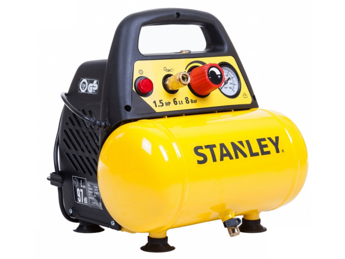 Máy nén khí không dầu 6 lít Stanley DN200/8/6