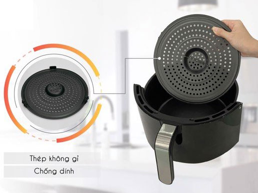 Nồi chiên không dầu Magic Eco AC-120 (7 lít)
