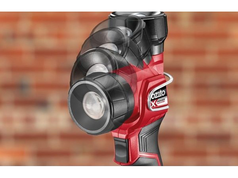 Thân đèn led cầm tay dùng pin 18V Ozito PXTLS-905 (chưa pin, sạc)