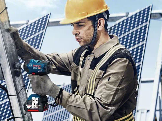 Thân máy vặn ốc dùng pin Bosch GDS 18V-400 - chưa pin sạc 06019K00K1