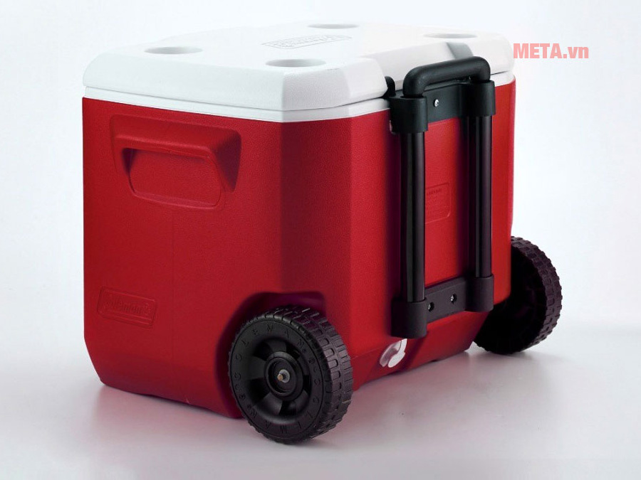 Thùng giữ lạnh tay kéo Coleman 30005144 (1988) 57 lít Đỏ
