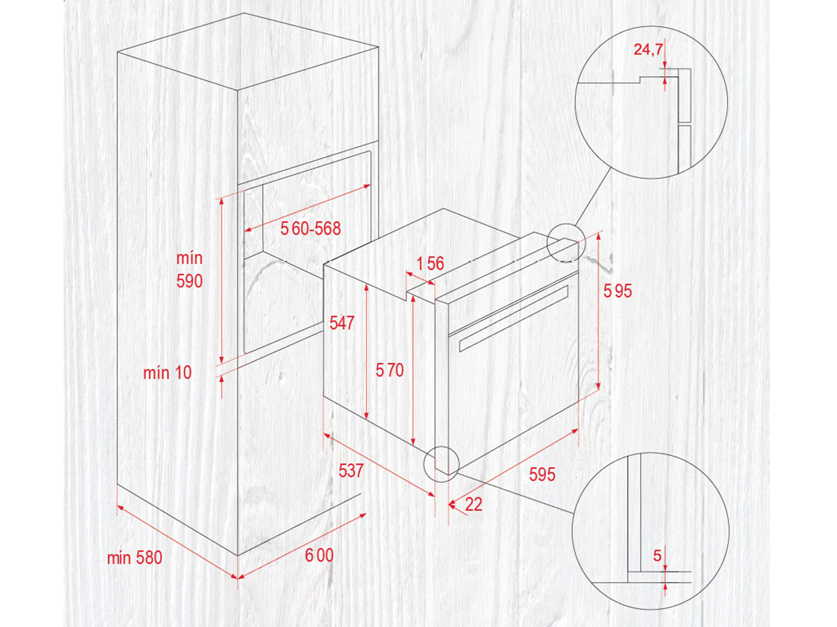 Lò nướng điện Teka Maestro Pizza HLB 8510 P (70 lít)