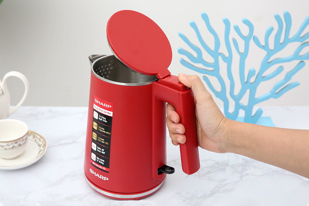 Bình đun siêu tốc Sharp EKJ-10DVPS - 1 lít