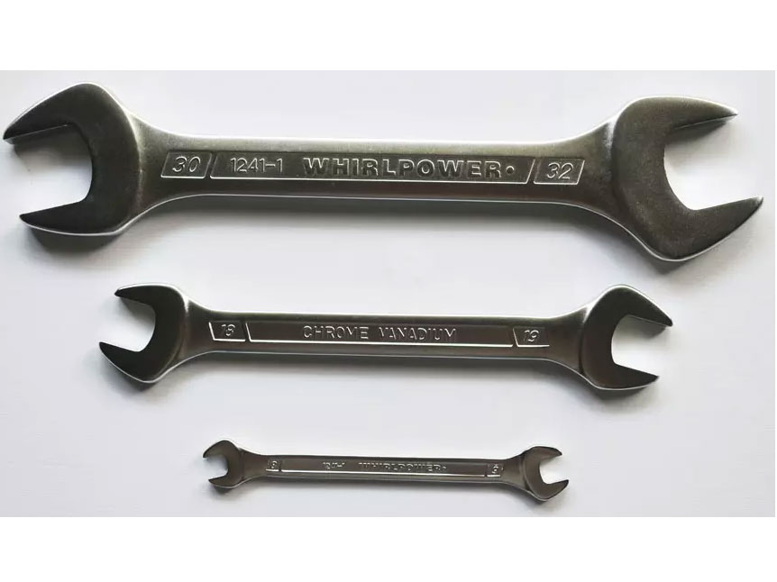 Bộ cờ lê 2 đầu miệng 12 chi tiết Whirlpower 1241-1-C12