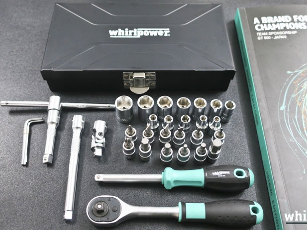 Bộ khẩu 1/4 inch 33 chi tiết Whirlpower 1612-0633S (từ 4mm - 13mm)