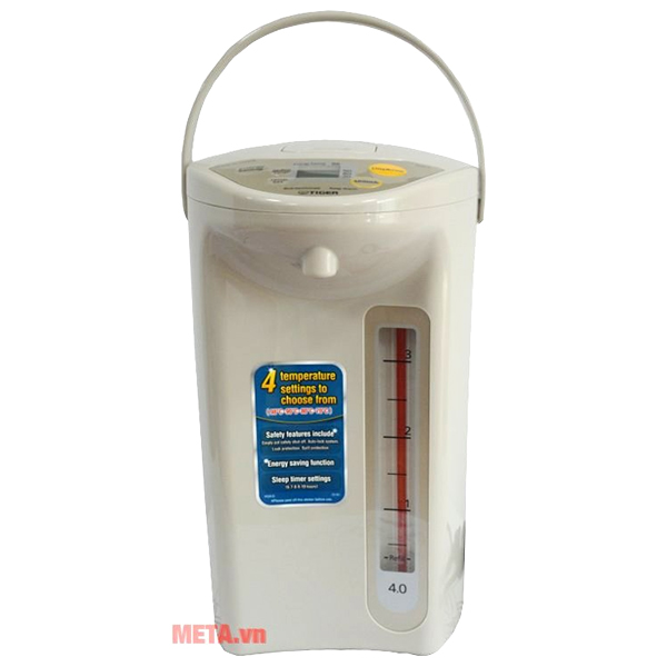 Bình thủy điện Tiger PDR-S40W - 4 lít