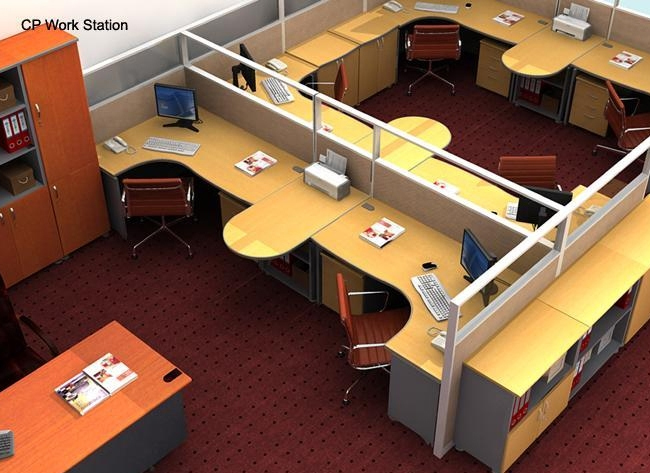 Bàn làm việc CP1800HL (1.800mm x 1.200mm x 750mm)