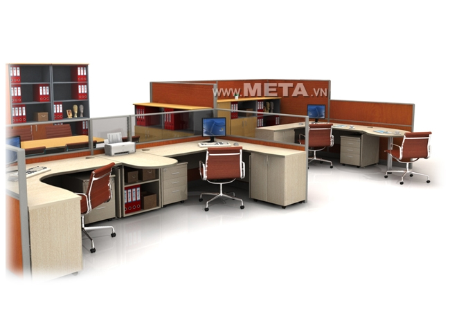 Bàn làm việc CP1800HL (1.800mm x 1.200mm x 750mm)