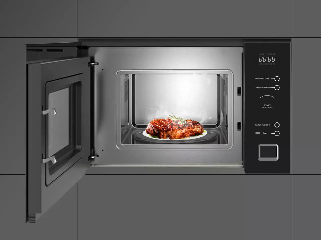 Lò vi sóng Spelier SP-8213EU - 25 lít, có nướng