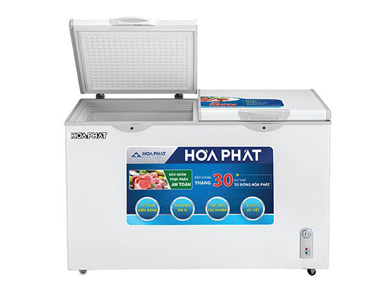Tủ đông Hòa Phát 1 ngăn 2 cánh 352 lít HCF 666S1N2