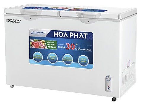 Tủ đông Hòa Phát 1 ngăn 2 cánh 352 lít HCF 666S1N2