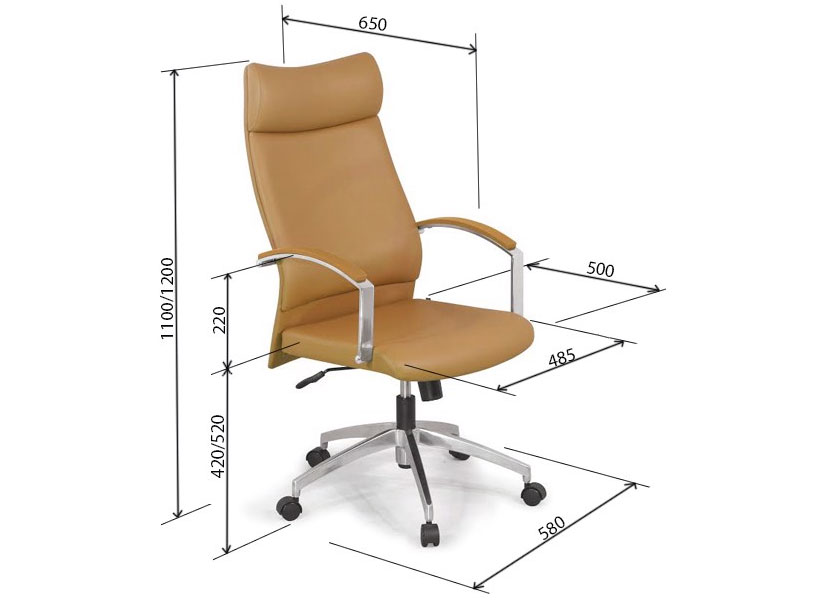 Ghế xoay da lưng cao GX305-HK(S5)