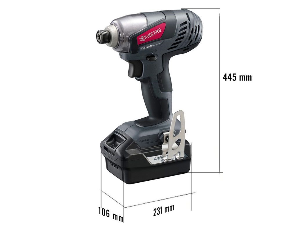 Máy vặn vít dùng pin 18V Kyocera DID1806L1