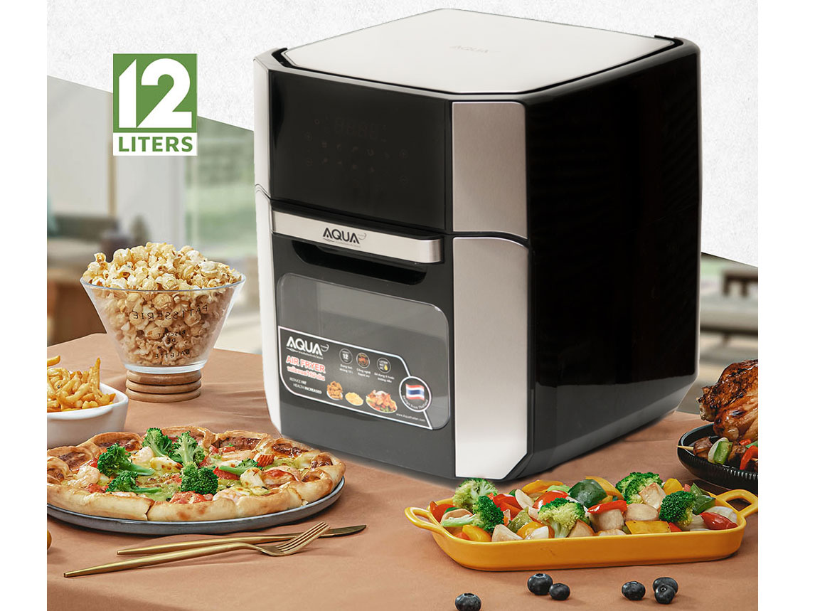 Nồi chiên không dầu điện tử Aqua HQ-779 - 12 lít